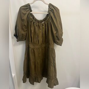 Ulla Johnson Green Dress